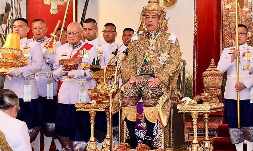 Thailand King Maha Vajiralongkorn crowned in elaborate three-day celebration