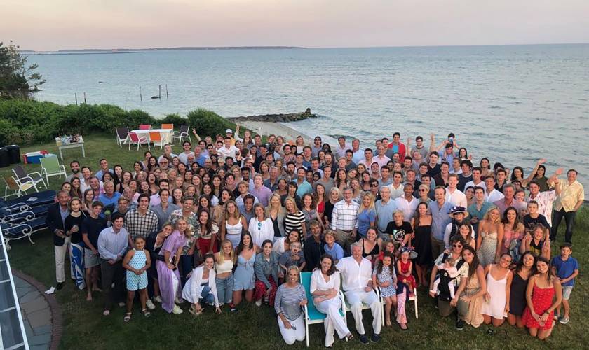 Chris Pratt Joins in Giant Kennedy Family Photo — and Becomes a Perfect Instagram Husband