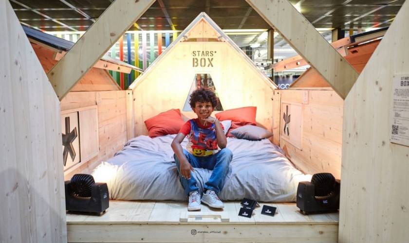 The Playful Living & Style Piccoli space at Pitti Bimbo for the first time