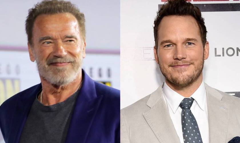 Chris Pratt Had to Earn Arnold Schwarzenegger’s Approval At the Gym, Of Course