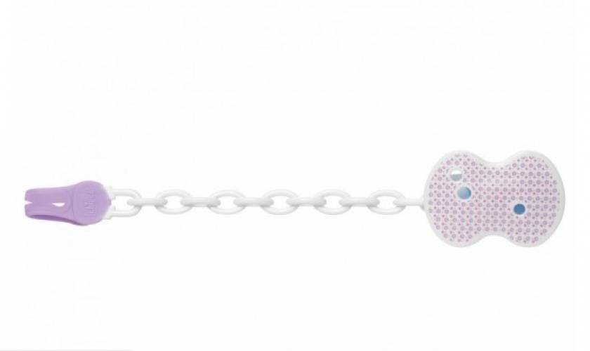 Chicco Pacifier Clip – Pink