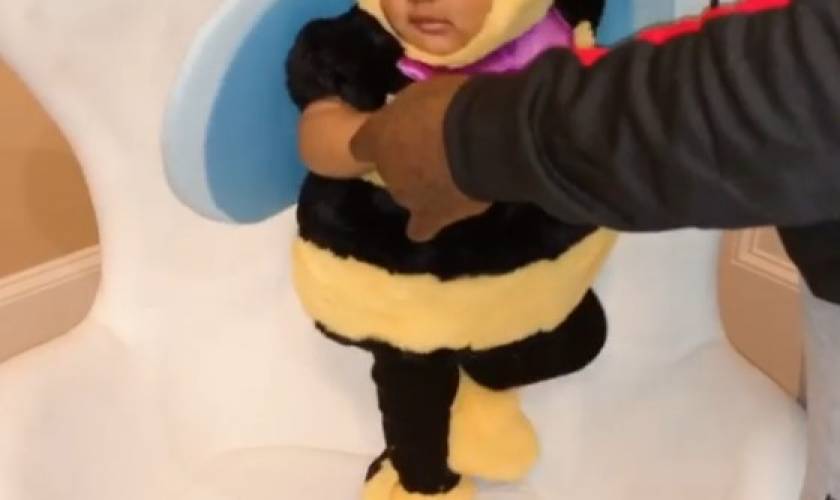 Porsha Williams’ Daughter, Pilar, 7 Mos, IsAn Adorable Bumble Bee For 1stHalloween