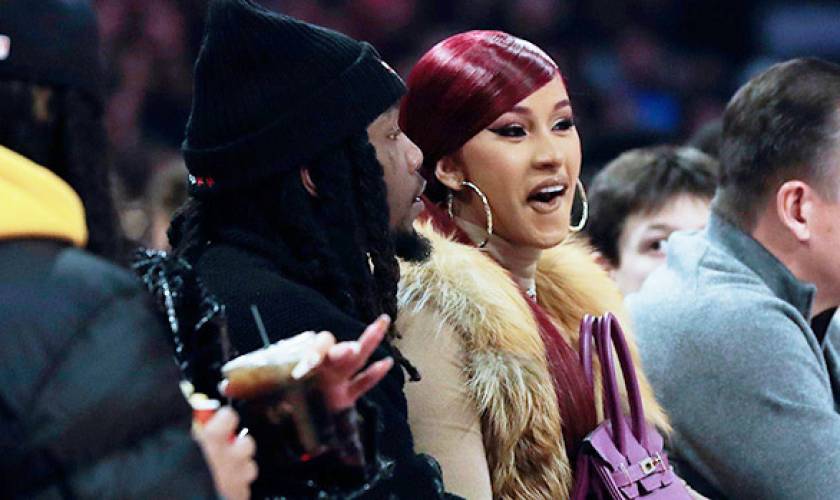 Cardi B Channels ‘From The Block’Jennifer Lopez At NBA All-Stars GameWith Hubby Offset